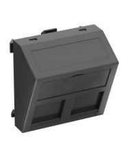 Кутовая накладка для супортов модуля OBO Bettermann 45х45 2x45 (AMP SL Series Brand-Rex Nexans) черно-серая (6119240)