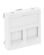 Накладка для супортов модуля OBO Bettermann 45х45 2x45 (Panduit Mini-Com) белая (6119226)