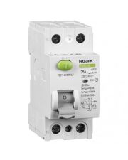 ПЗВ NOARK Ex9L-N 2P 25A 6кА 300мА AC (108322)