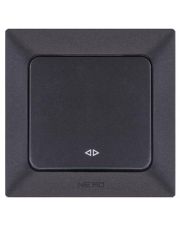 Перекрестный выключатель NE-AD ARAS 93-124-51 черный