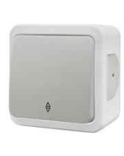 Накладной проходной выключатель 1-кл NE-AD MULTIMA 92-51-05 белый