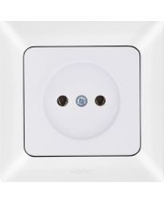 Розетка NE-AD ARAS 93-110-02 белая
