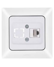 Компьютерная розетка NE-AD ARAS 93-110-21-D1 CAT5E белая