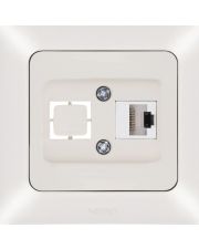 Компьютерная розетка NE-AD ARAS 93-111-21-D1 CAT5E кремовая