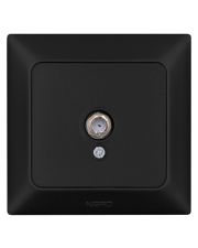 TV розетка NE-AD ARAS 93-124-45 черная