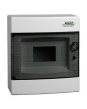 Настенный модульный щиток NOARK PNS 8T прозрачные двери 8м IP40 (101497)