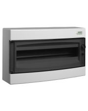 Настенный модульный щиток NOARK PNS 1x24T прозрачные двери 24м IP40 (113298)