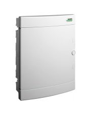 Модульный щиток NOARK PNF 24W белые двери 2x12м IP40 (101520)