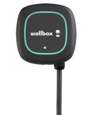 Зарядна станція Wallbox Pulsar Pro 22кВт Type 2 кабель 5м чорна (PPR1-0-2-4-K-002) OCPP 1.6