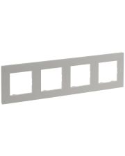 Рамка 4-постова Legrand Niloe Step перлинний (863694)
