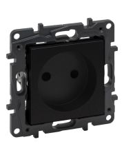 Розетка Legrand Niloe Step 16А 250В винтовой механизм черная (863519)