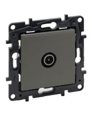 TV розетка Legrand Niloe Step звезда сталь (863474)