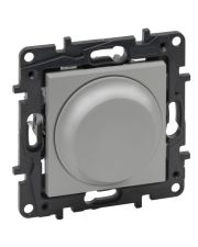 Світлорегулятор Legrand Niloe Step 300Вт алюміній (863352)
