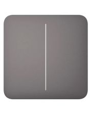 Клавиша умного выключателя 2кл Ajax 46017.143.GR SoloButton для LightSwitch серая (29826)