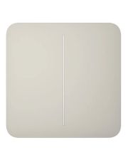 Клавиша умного выключателя 2кл Ajax 46020.144.OY SoloButton для LightSwitch устричная (29844)