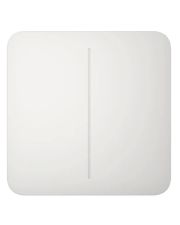 Клавиша умного выключателя 2кл Ajax 45120.144.WH SoloButton для LightSwitch белая (29791)