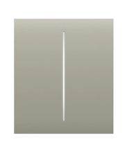 Клавиша умного выключателя 2кл Ajax 46031.140.OL CenterButton для LightSwitch оливковая (29842)