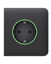 Центральная панель умной розетки Ajax 60001.163.GP SideCover Smart для OutletCore графитовая (38790)