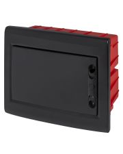 Вбудованний пластиковий корпус E.Next e.plbox.pro.w.12b.black 12м чорний IP40 (CP12912B)