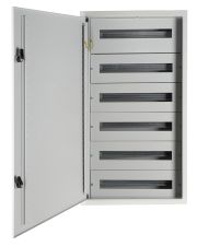 Встроенный металлический корпус E.Next e.mbox.industrial.w.120z 120 модулей IP41 (CPR825)