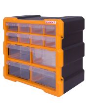 Пластиковий органайзер E.Next e.toolbox.pro.19 12-секційний 267х157х262мм (t011019)