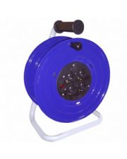 Катушка переносная без провода Bemis BM1-2103-0000 16А 4шт 25м IP44 металлический (7.5.1.93586)