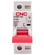 Автоматический выключатель CNC YCB9-125 1Р 125А 10kA C