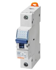 Автоматический выключатель GEWISS 1P D 25А 6кА (GW92409)
