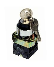 Кнопка-переключатель ElectrO BG25NOK PB2-ВG25 I-II Ø22мм NO с ключом