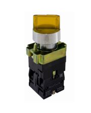 Переключатель ElectrO BK2565NONCL PB2-BK2565 I-0 LED Ø22мм NO+NC желтый