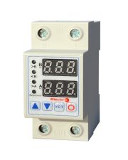 Реле контролю напруги та струму ElectrO RКN1N63VA РКН-1VA 1P+N 63А 230В