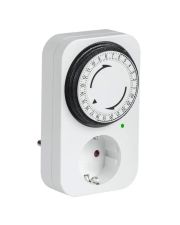 Розеточный механический суточный таймер ElectrO TRM16 ТРМ 16А 230В