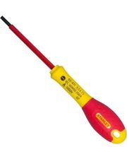 Прорезиненная отвертка Stanley FatMax VDE 1000V SL3,5x75