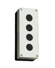 Корпус поста ElectrO KPK4W КПК 4 отвори білий
