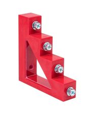 Ступенчатый изолятор ElectrO SM450 450А 10кВ 4x30мм 27,5х17,5х16,5мм