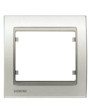 Одинарная рамка Siemens Mega S22001-BP (белый перламутр)
