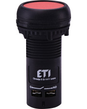 Моноблочна втоплена кнопка ETI 004771450 ECF-10-R (1NO червона)