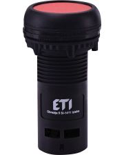 Моноблочна втоплена кнопка ETI 004771460 ECF-01-R (1NC червона)
