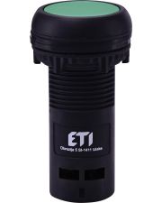 Моноблочна втоплена кнопка ETI 004771461 ECF-01-G (1NC зелена)