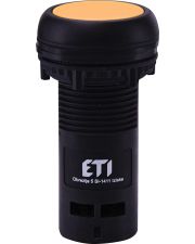 Моноблочная утопленная кнопка ETI 004771462 ECF-01-Y (1NC желтая)