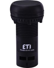 Моноблочна втоплена кнопка ETI 004771463 ECF-01-C (1NC чорна)