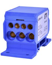 Розподільний блок ETI 001102410 EDBM-1/N (160А 1x4-50; 3x2.5-25; 4x2.5-16)