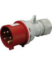 Кабельная силовая вилка с реверсом фаз ETI 004482023 EVO-3253 IP44 (32A 400V 3P+N+PE)