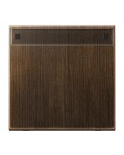 Клавіша вимикача Jung LS ME2990NAAT з полем для напису антична латунь