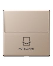 Накладка карточного выключателя Jung A A590CARDCH шампань