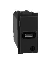 Механізм зарядного пристрою USB тип - C 20 Вт/3000мА 1 модуль Bticino Living Now K4192C