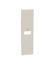 Лицевая панель USB розетки Bticino Living Now KM11C на 1 модуль (песочная)