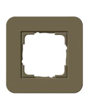 Рамка одномісна Gira E3 димчаста/біла (0211416)