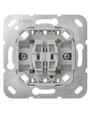 Механізм двухполюсного вимикача Gira 10А (310500)