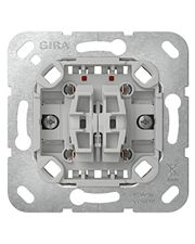 Механізм двухполюсного перемикача Gira 10А (310800)